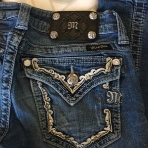 NWOT Miss Me Jeans. Size 26. 30” inseam.